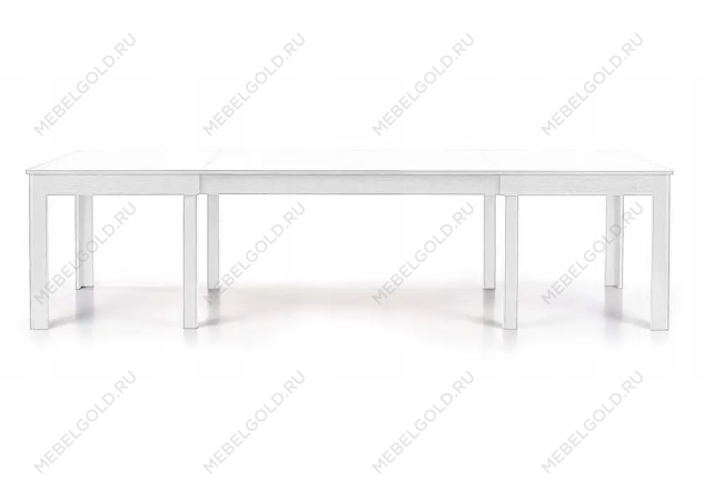 Стол обеденный Halmar SEWERYN 160/300 раскладной (белый) | изображение 3