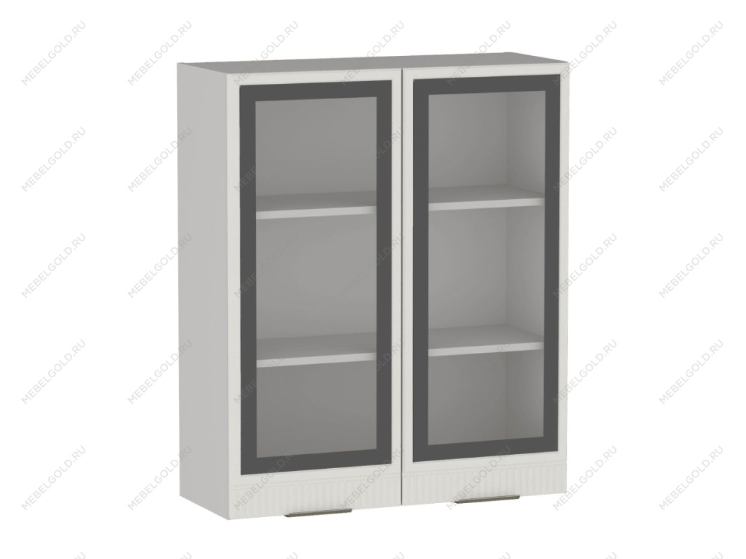 Шкаф 960 ШСТ-80, Берта (800*321*960) Экокожа Белый, 25343