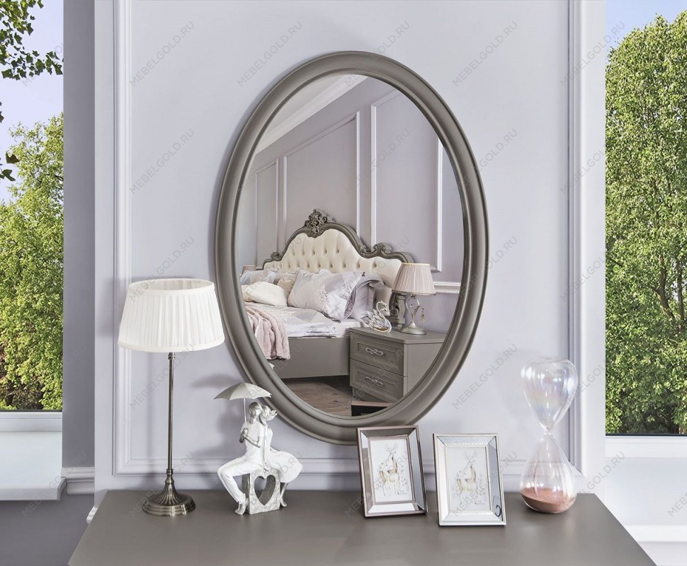 Зеркало Мишель Лайт серый камень | изображение 1