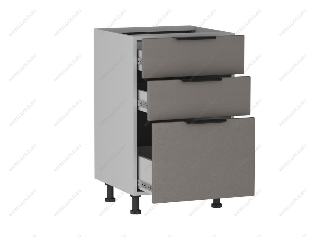 Стол с ящиками СЯ-50 (176/356), Ватель (500*523*820) Экокожа Мокко, 23718 | изображение 1