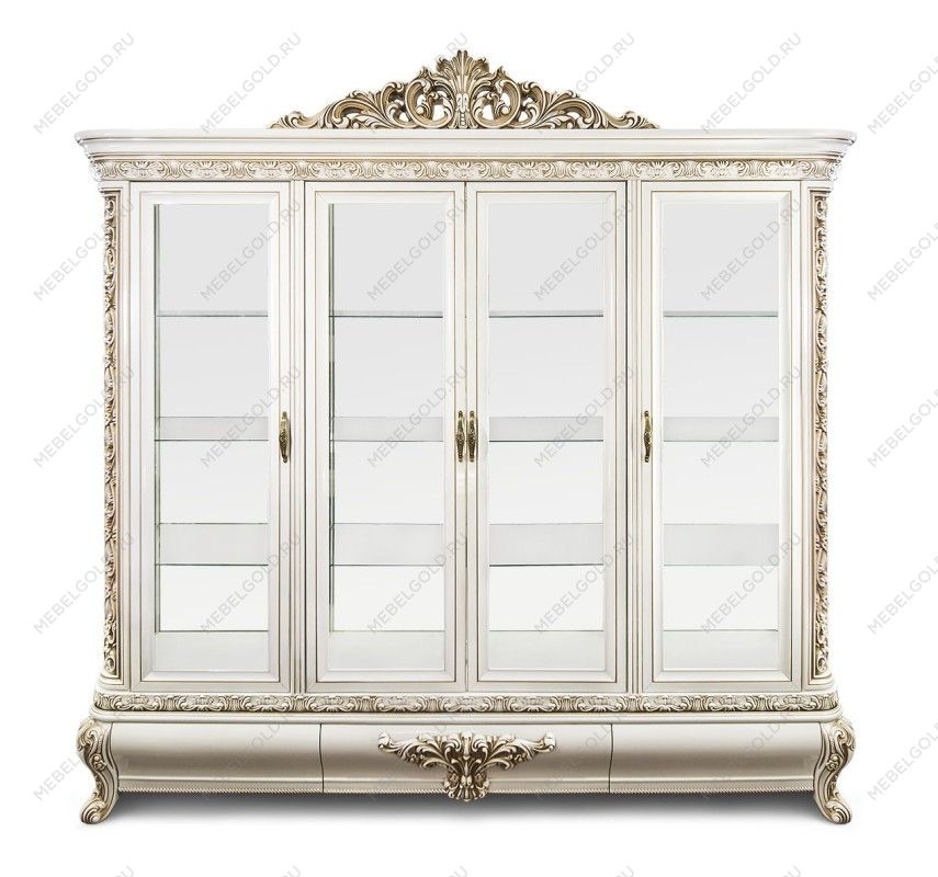 Сервант Алсу белый глянец | изображение 1