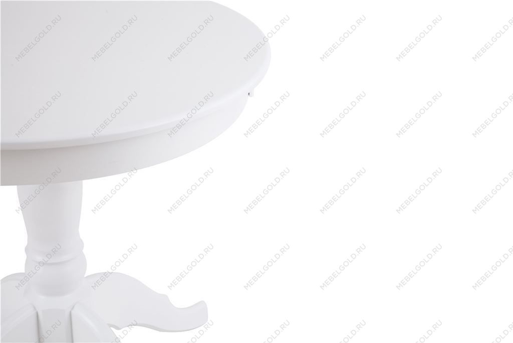 Стол обеденный не раздвижной Круглый-80 (белая эмаль) | изображение 3