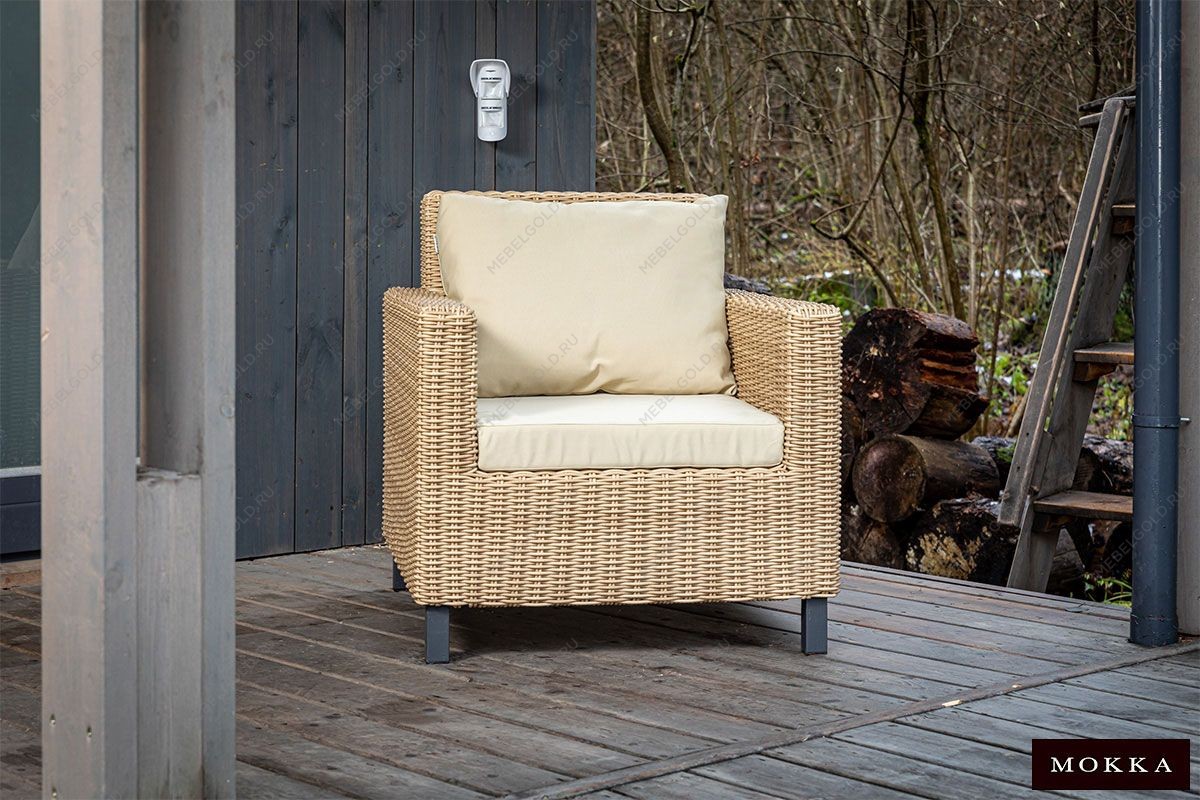 MOKKA BELLA кресло, соломенный | изображение 3