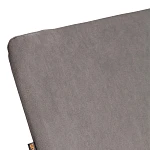 Стул обеденный La Rousse, флок, серый/черный, 29, 49х50х93 | изображение 11