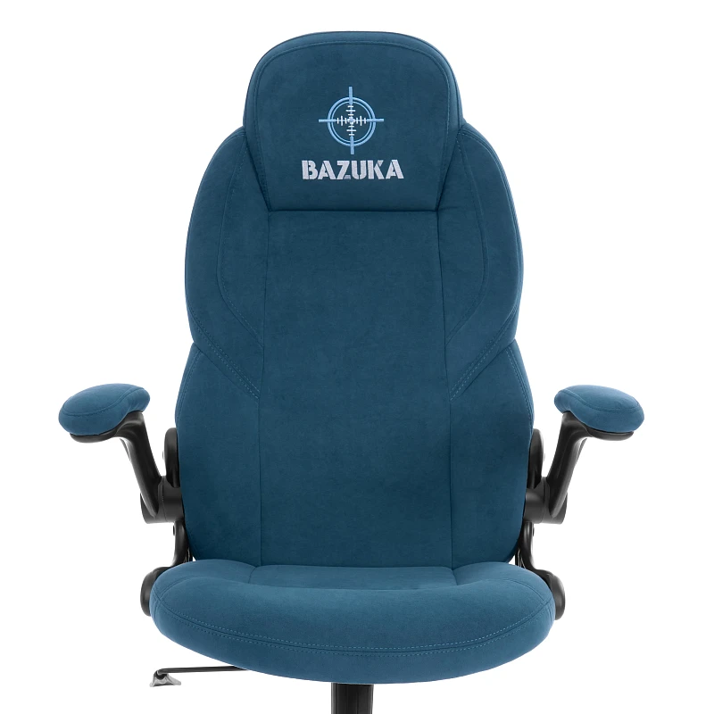 Кресло BAZUKA metalBL, велюр, синий, 32 | изображение 5