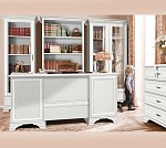 Шкаф с витриной Кентаки REG2W1S белый | изображение 3