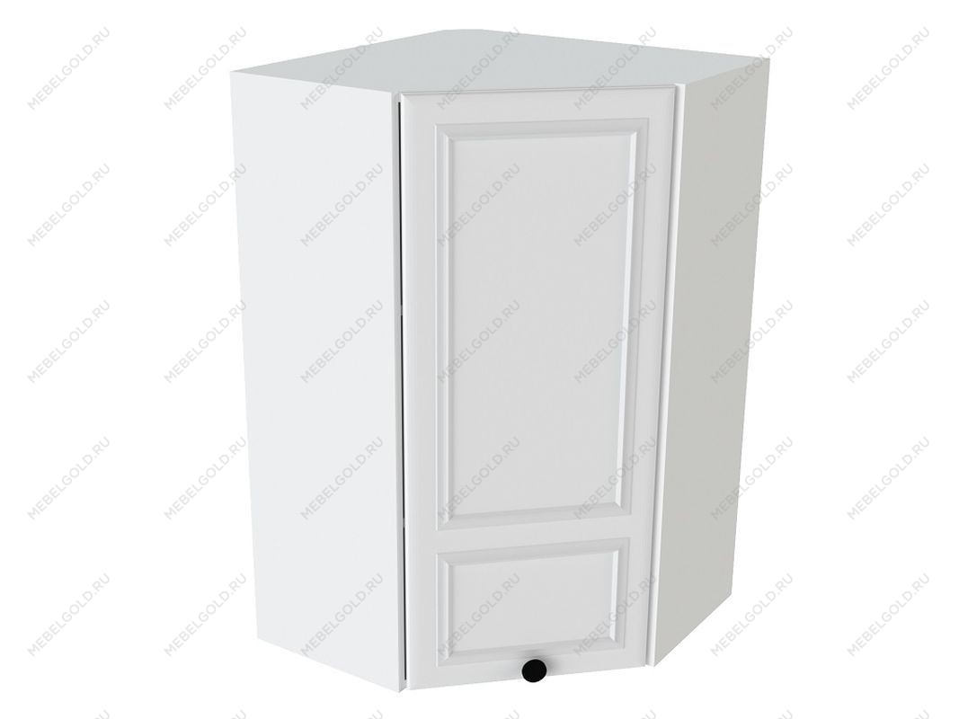 Шкаф угловой ШУ-60, Бьянка (600*600*960) Белый, 21135