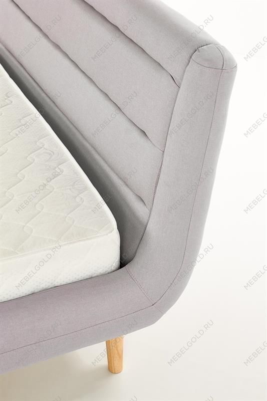 Кровать Halmar ELANDA 140 (светло-серый) | изображение 5