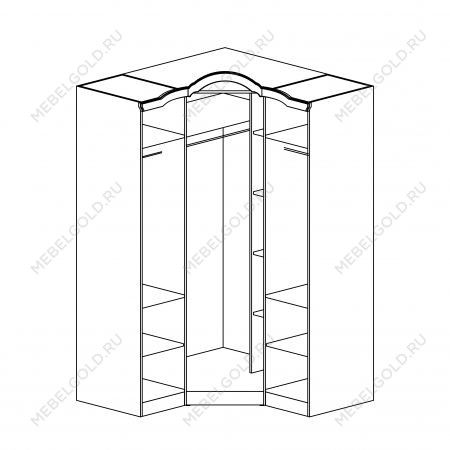Шкаф для одежды Орхидея СП-002-18Д2 | изображение 1