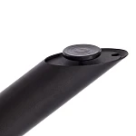 Стол обеденный Winston/Винстон, столешница керамика (глянцевая) / опоры металл, белый/черный, (120+30+30)x80x75(+1) см | изображение 13