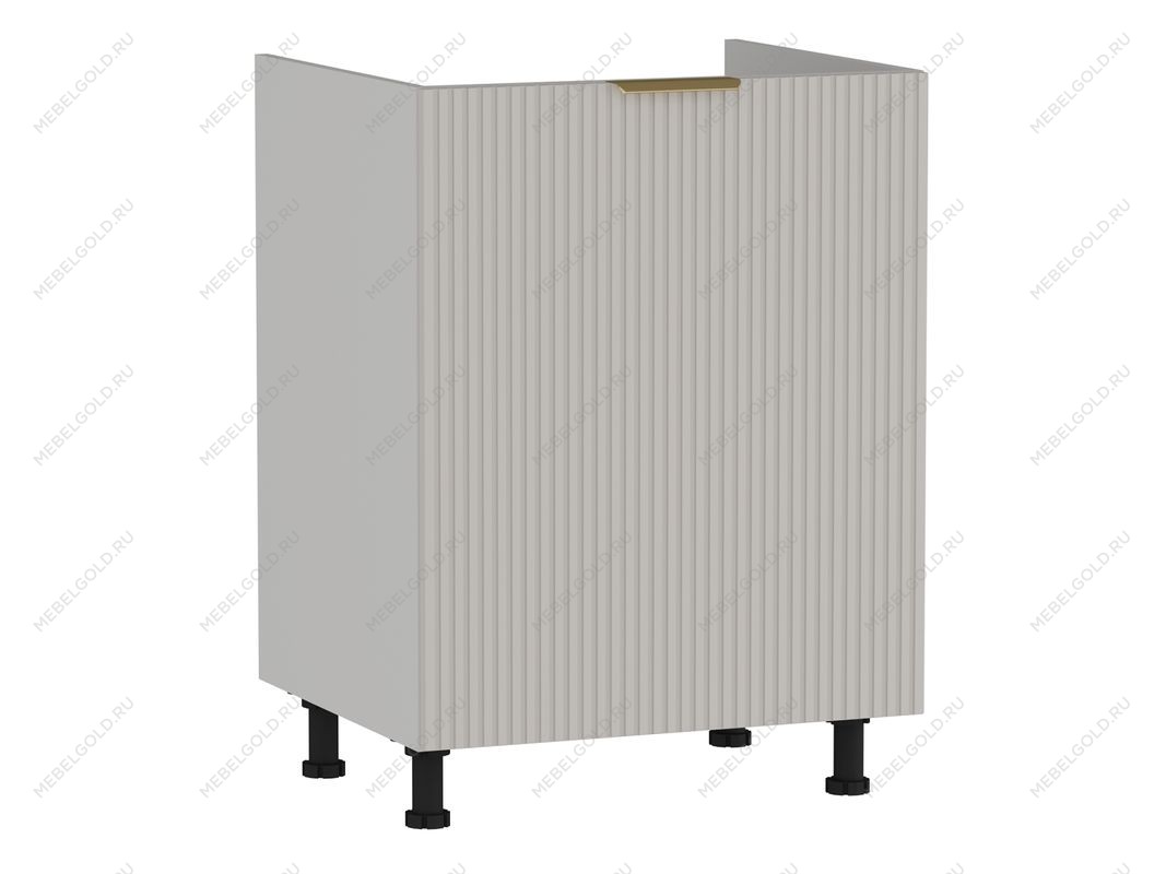 Стол под мойку СМ-60, Монза (600*520*820) Экокожа Бежевый, 23109