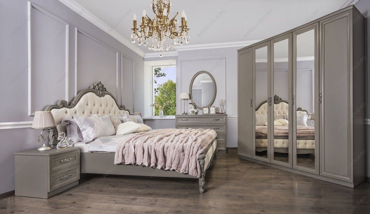 Тумба прикроватная Мишель Лайт серый камень | изображение 4