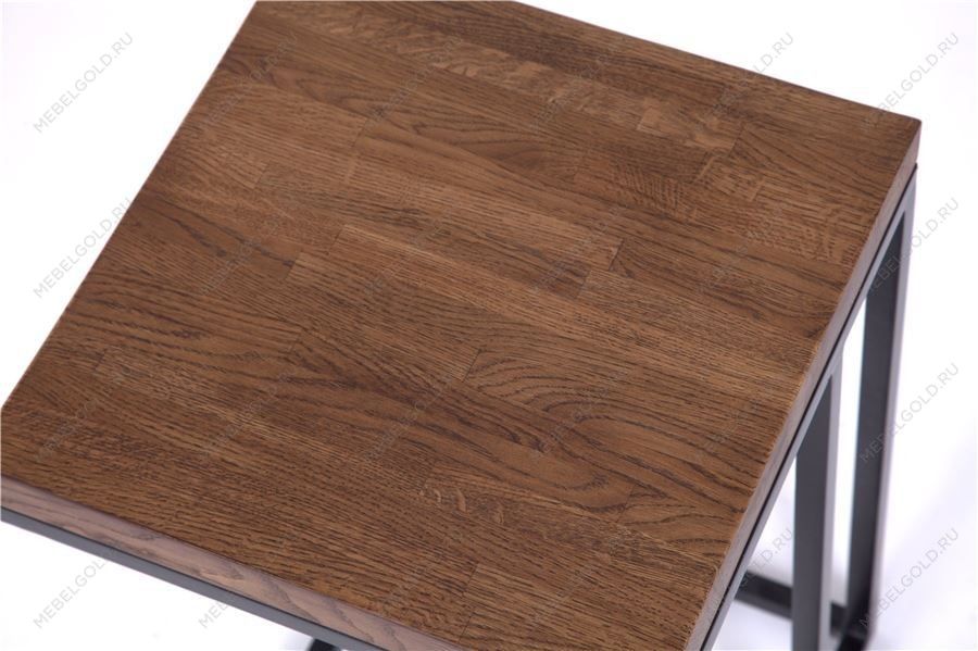 Стол кофейный Энди Loft (Дуб/каркас чёрный) | изображение 9