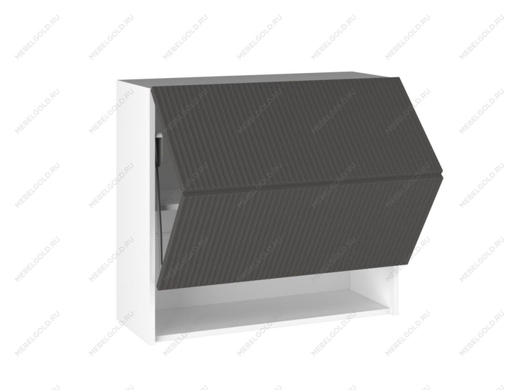 Шкаф ШГ-80СМГ, Виста (800*316*720) Экокожа Серый, 26649 | изображение 1