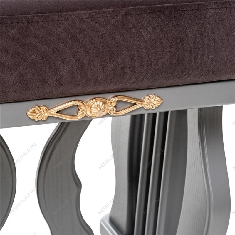 Банкетка Джульетта (Серый ясень / ткань V 19) | изображение 4