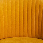 Кресло MELODY, велюр Clermon, горчичный, 170 | изображение 7