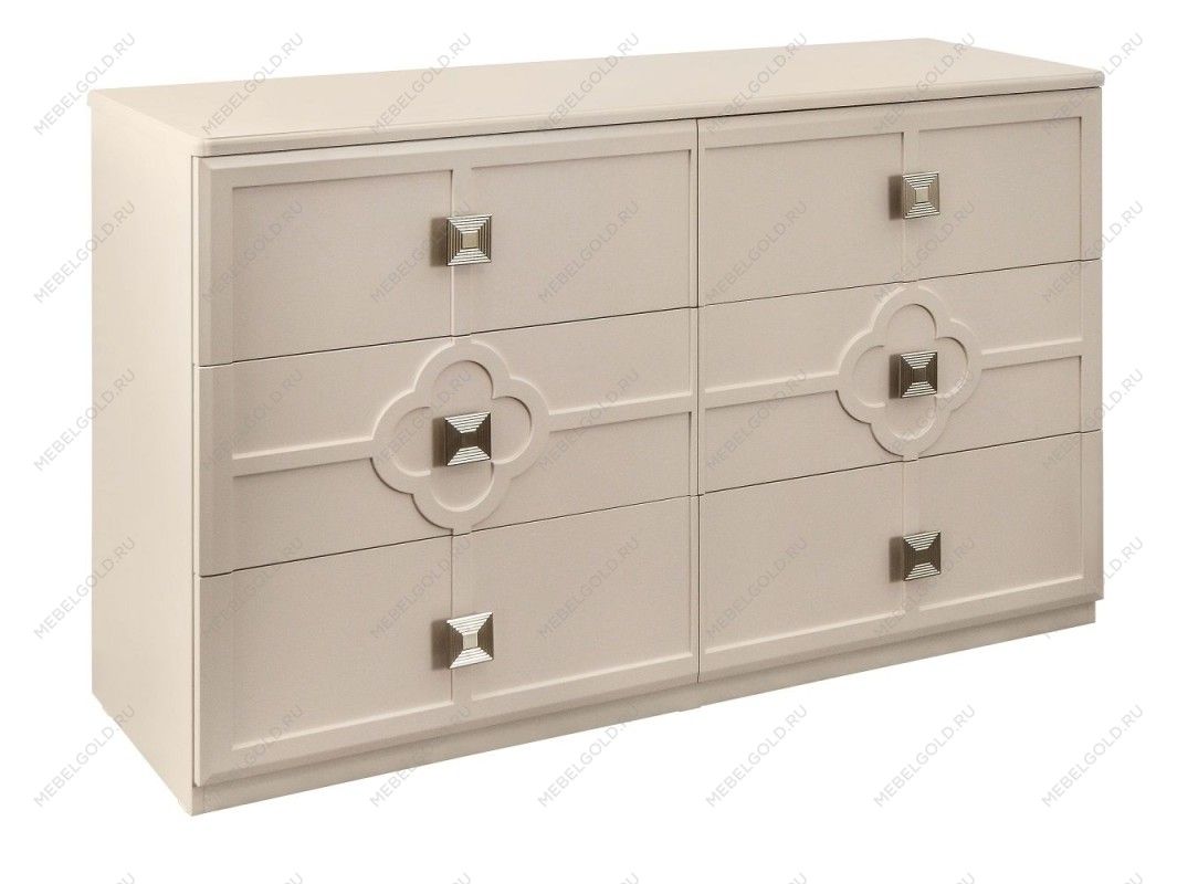 Комод Фелисия 6 ящиков мокко