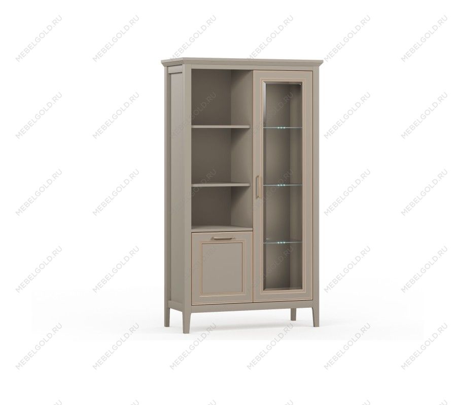 Шкаф-витрина Классик REG1W1D с подсветкой | изображение 2