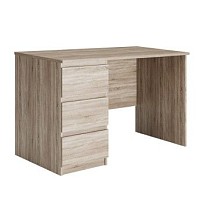 КАСТОР (KULLEN) стол письменный ИКЕА / IKEA 3 ящика 116х65 сонома