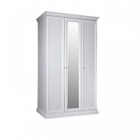 Шкаф 3-х дв. для платья и белья (1 зеркало) Амели дуб АМШ1/3