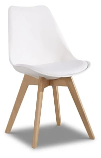 м. Марьина Роща - Стул PW072, белый/бук
