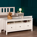 САГА тумба 3 ящика белая | изображение 5