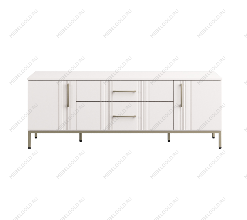 Тумба под телевизор Бетти кашемир RTV2D2S