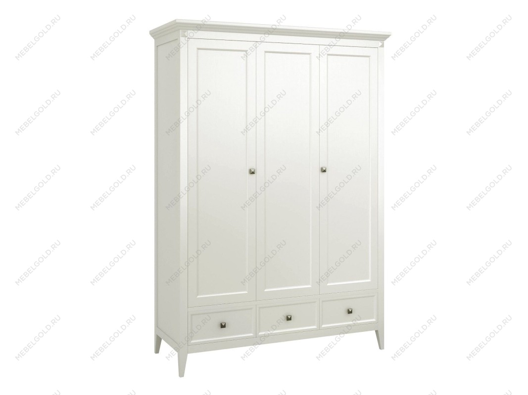 Шкаф трехстворчатый Manhattan (Молочный) | изображение 1
