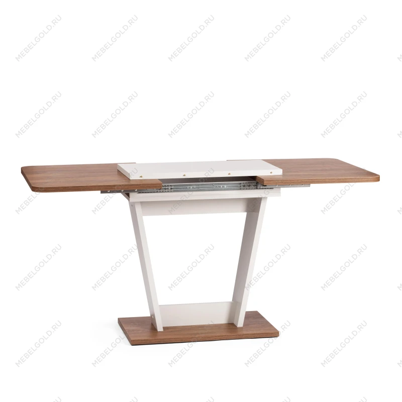 Стол обеденный FOX раздвижной, ЛДСП, 68.6x110-145x75 см, Дуб Канзас/Пепел | изображение 5