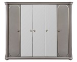 Шкаф Лали 5-дверный серый камень | изображение 1