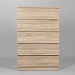 МАЛЬТА комод ИКЕА / IKEA 5 ящиков 80х121 сонома | изображение 2