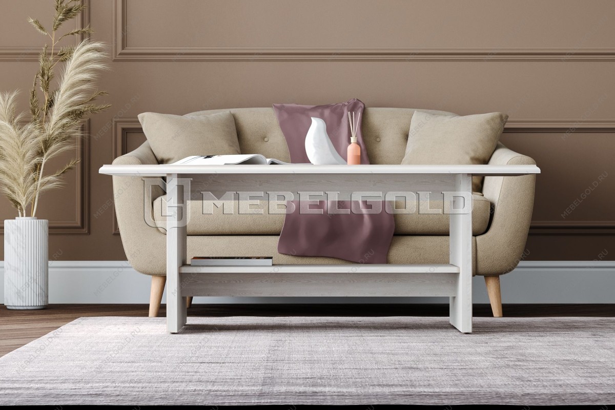 Лобня - Стол журнальный Стилиус LAW (Лиственница сибирская) | изображение 2