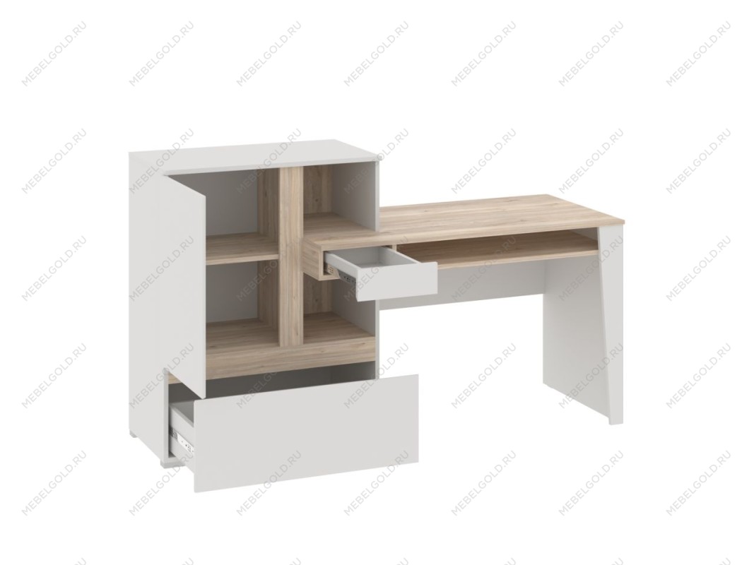 Стол письменный каспер, Аврора (1710*606*1024) Дуб Мария/Кашемир, 32119 | изображение 1