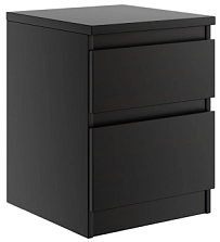 КАСТОР (KULLEN) тумба ИКЕА / IKEA 2 ящика Дуб Венге