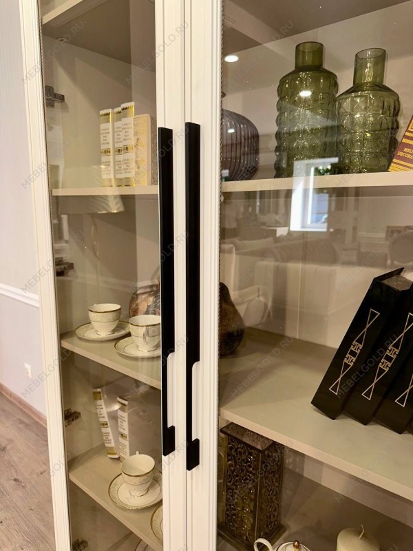 Витрина Стелла 1-ств светло серый камень | изображение 2