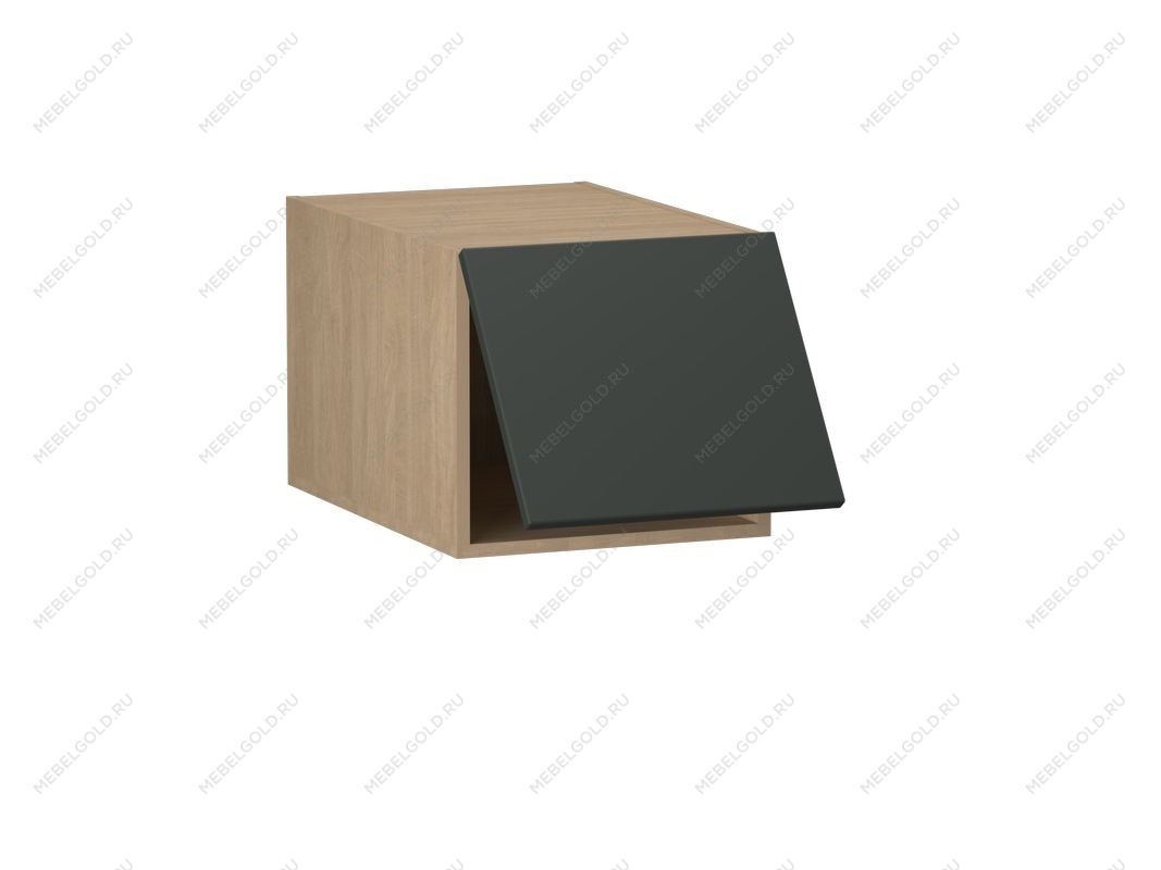 Шкаф АГ-40, Женева (400*586*360) Дуб Палермо/Зеленый матовый, 21925 | изображение 1