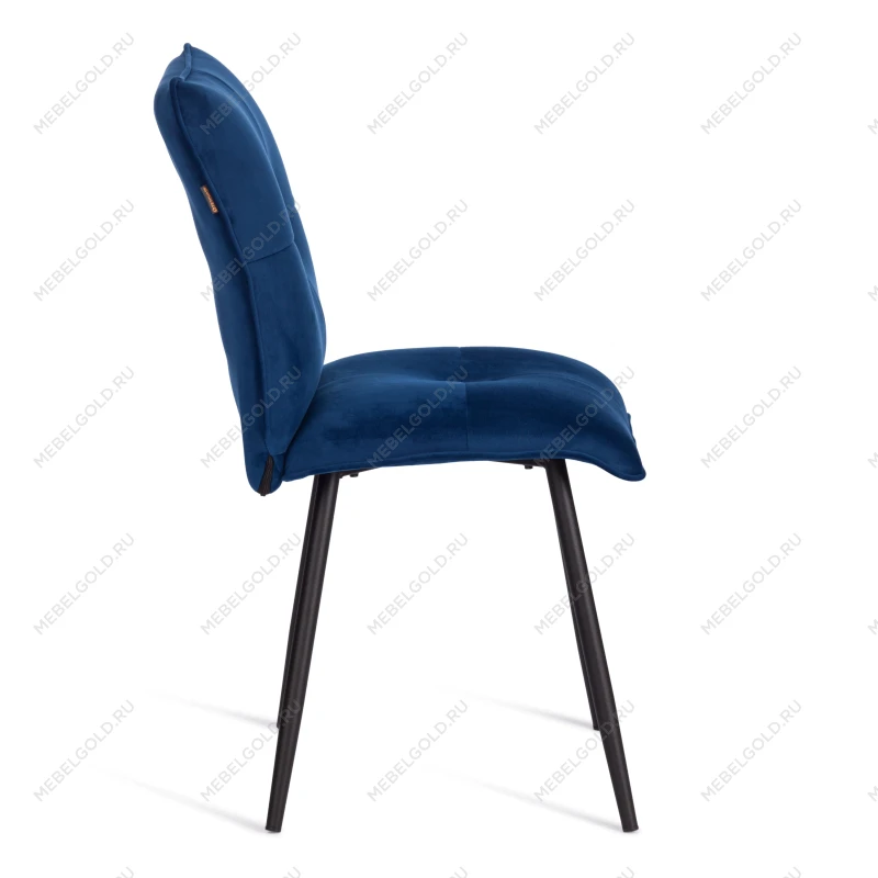 Стул обеденный Sweet, велюр, 46х55х88, Blue (синий) | изображение 1