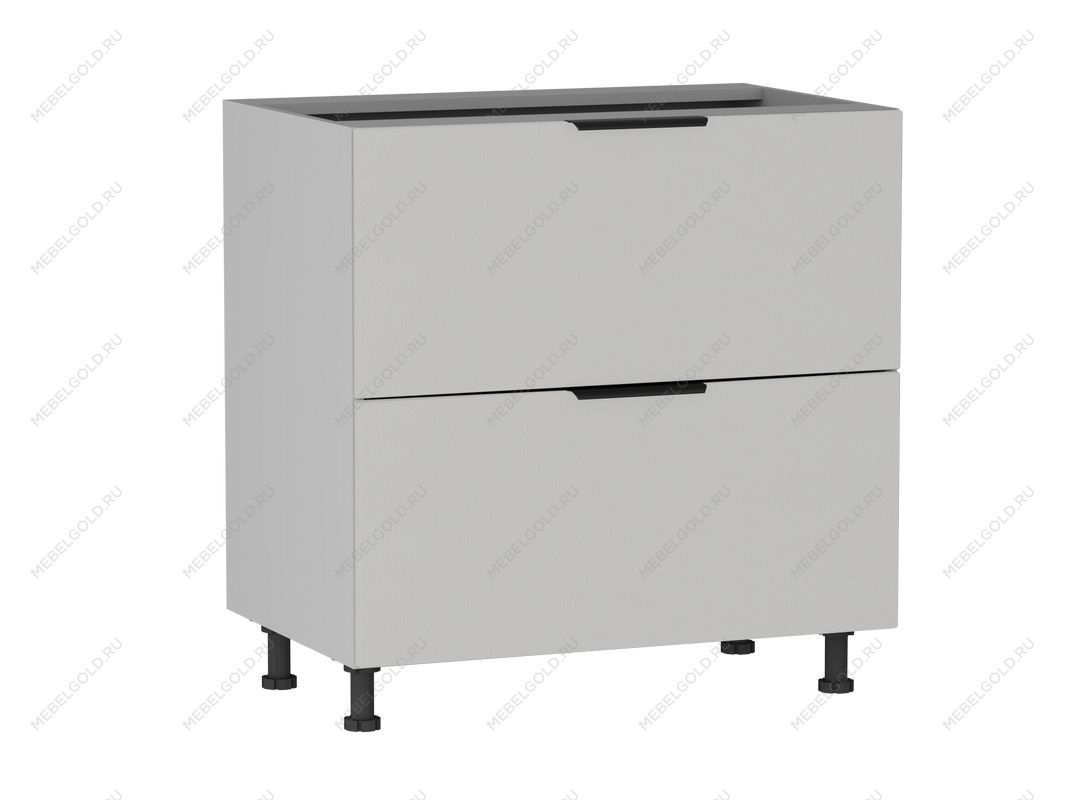 Стол с ящиками СЯ-2-80, Ватель (800*523*820) Экокожа Белый, 23923