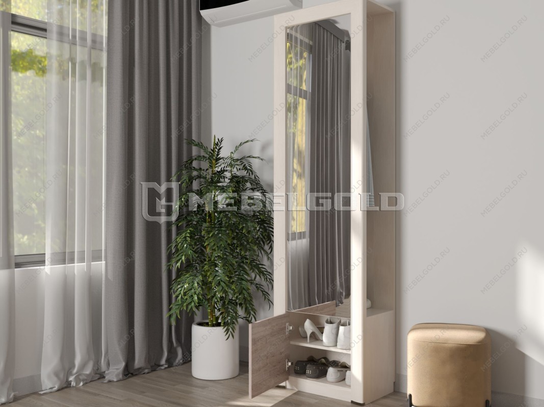 Шкаф 1-створчатый Оливия 1DZ | изображение 4