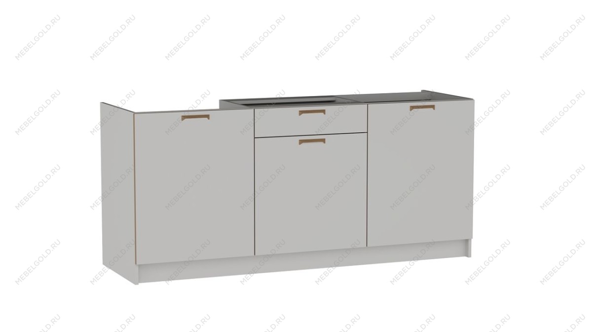 Стол С-180, Смарт (1800*566*820) Серый, 22603 | изображение 2