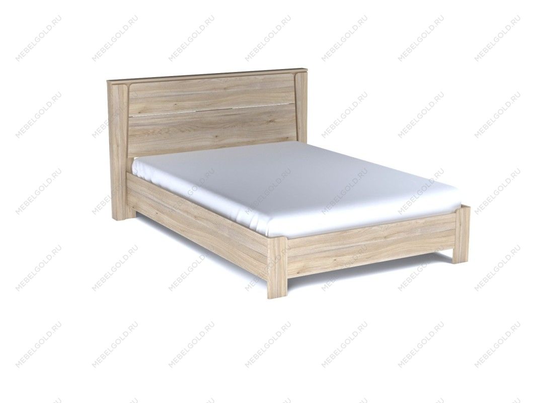 Кровать 1400 с подъемным механизмом, Юта (1622*2130*1004) Дуб Мария | изображение 1