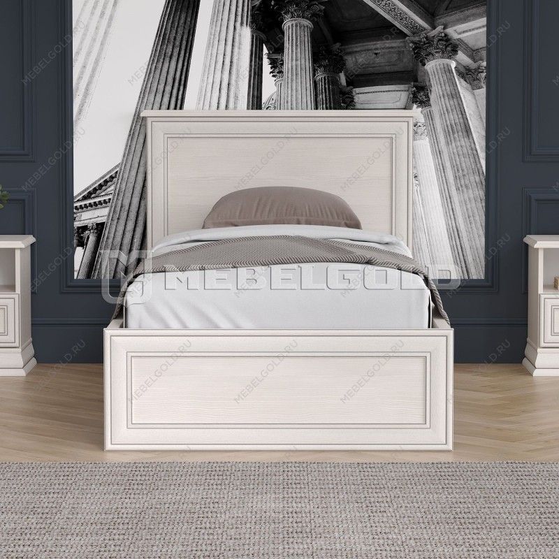 Кровать Тиффани 90 вудлайн кремовый | изображение 1