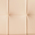 Полубарный стул Medeo/Медео, экокожа, бежевый, 42х56х102 см | изображение 6