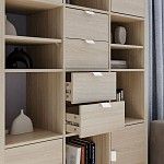 КАЛЛАКС / ФОРА Комплект двух выдвижных ящиков 4.2, цвет дуб беленый | изображение 3