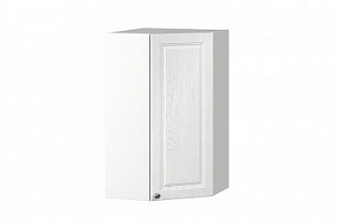 Шкаф кухонный угловой 600 высокий Мокка (Белый/Дуб фактурный белый)
