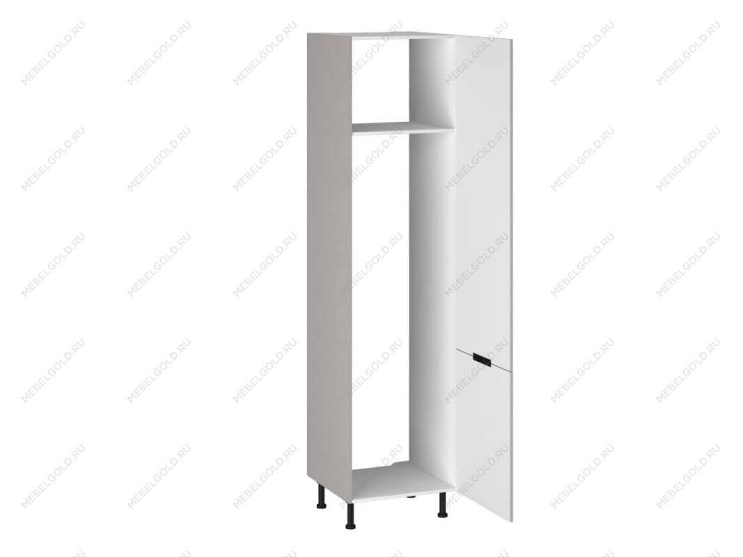 Шкаф-пенал 960 ПХ-60 бок левый МДФ, Виста (600*586*2456) Экокожа Бежевый, 26491 | изображение 1