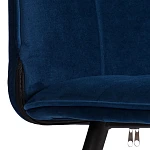 Стул обеденный Bari (2 шт. в упаковке), LT, велюр, Blue (синий), 41х55х89 см | изображение 7