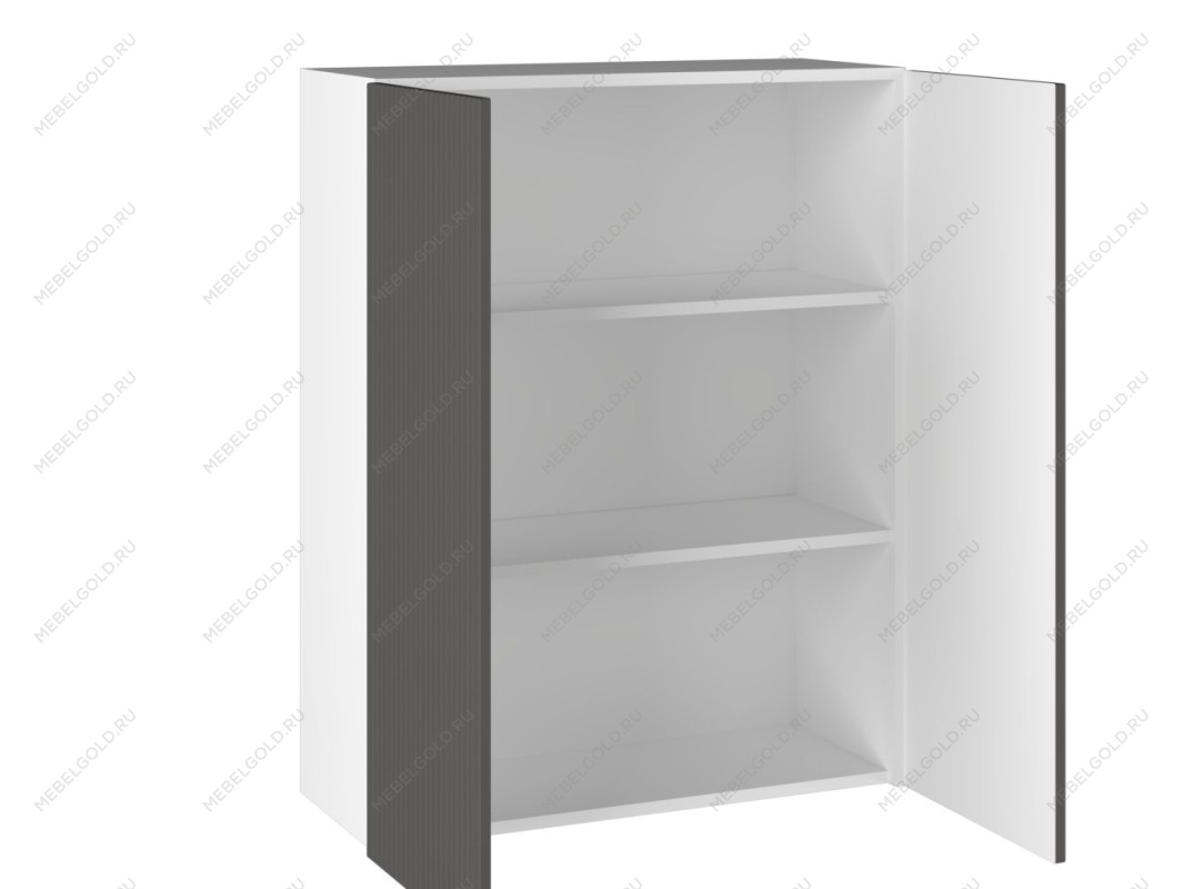 Шкаф 960 ШГ-75, Виста (750*316*960) Экокожа Серый, 26724 | изображение 1