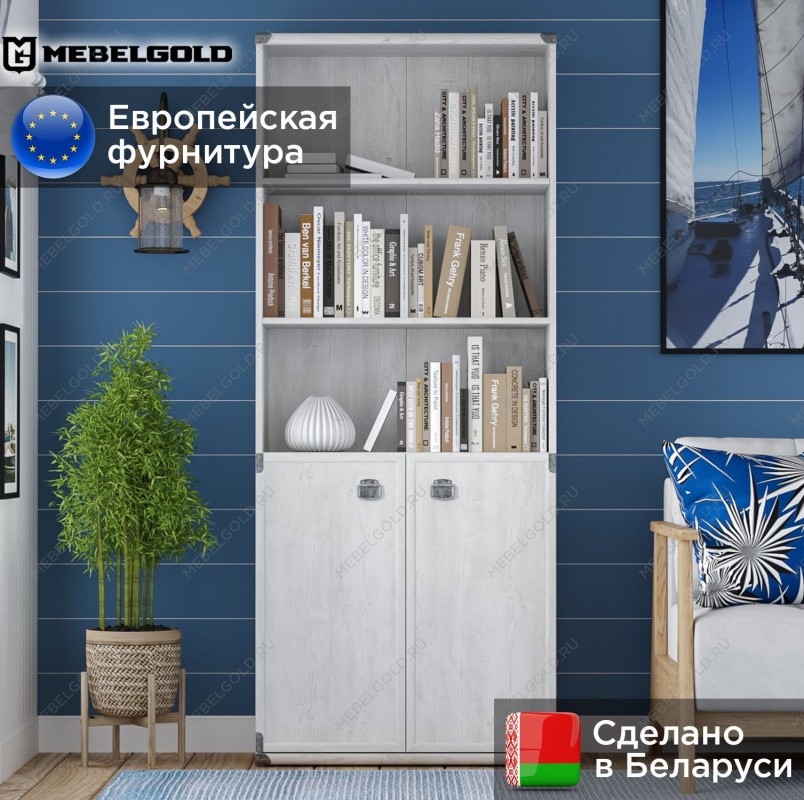 Стеллаж Индиана JREG2DO сосна каньон | изображение 1