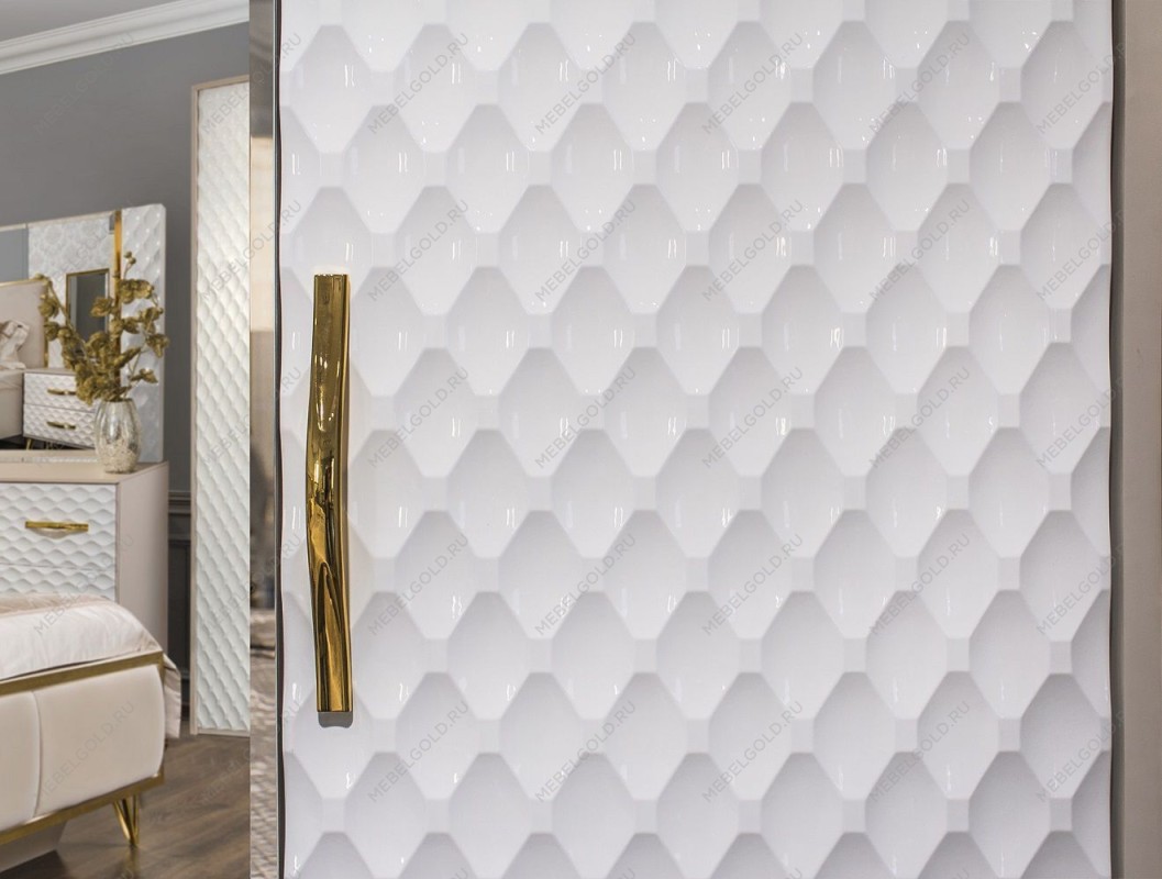 Балашиха - Шкаф Лара 4-дверный белый глянец | изображение 2